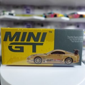 MINI GT 961 TOYOTA SUPRA GT-300 TOP SECRET GOLD - SEALED