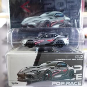 POP RACE X ENIGMA 002 GR SUPRA DARWINPRO (SILVER) 66G NWB - BLISTER