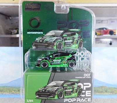 POP RACE 007 GR Yaris Goodride Motorsports Green Chrome